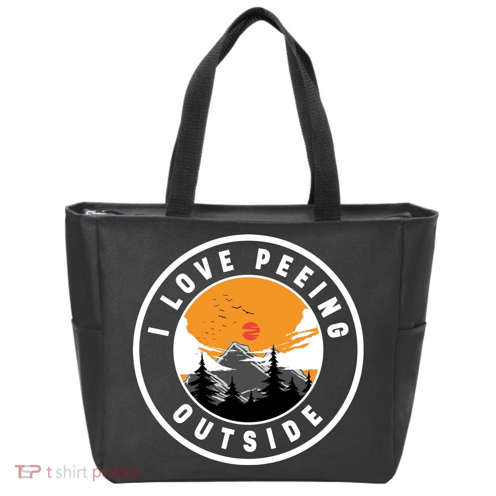 I Love Peeing Outside Tote Bag