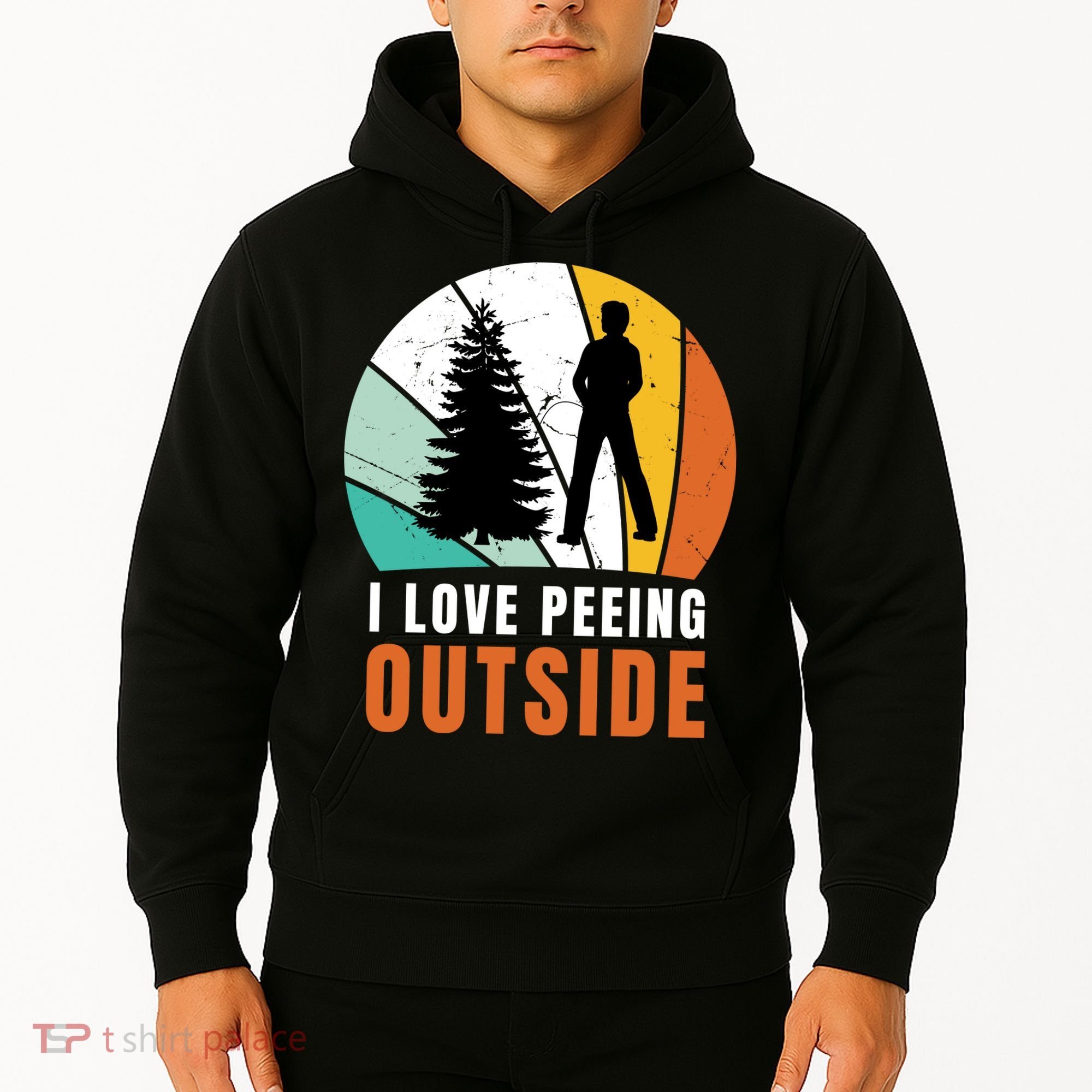 I Love Peeing Outside Hoodie