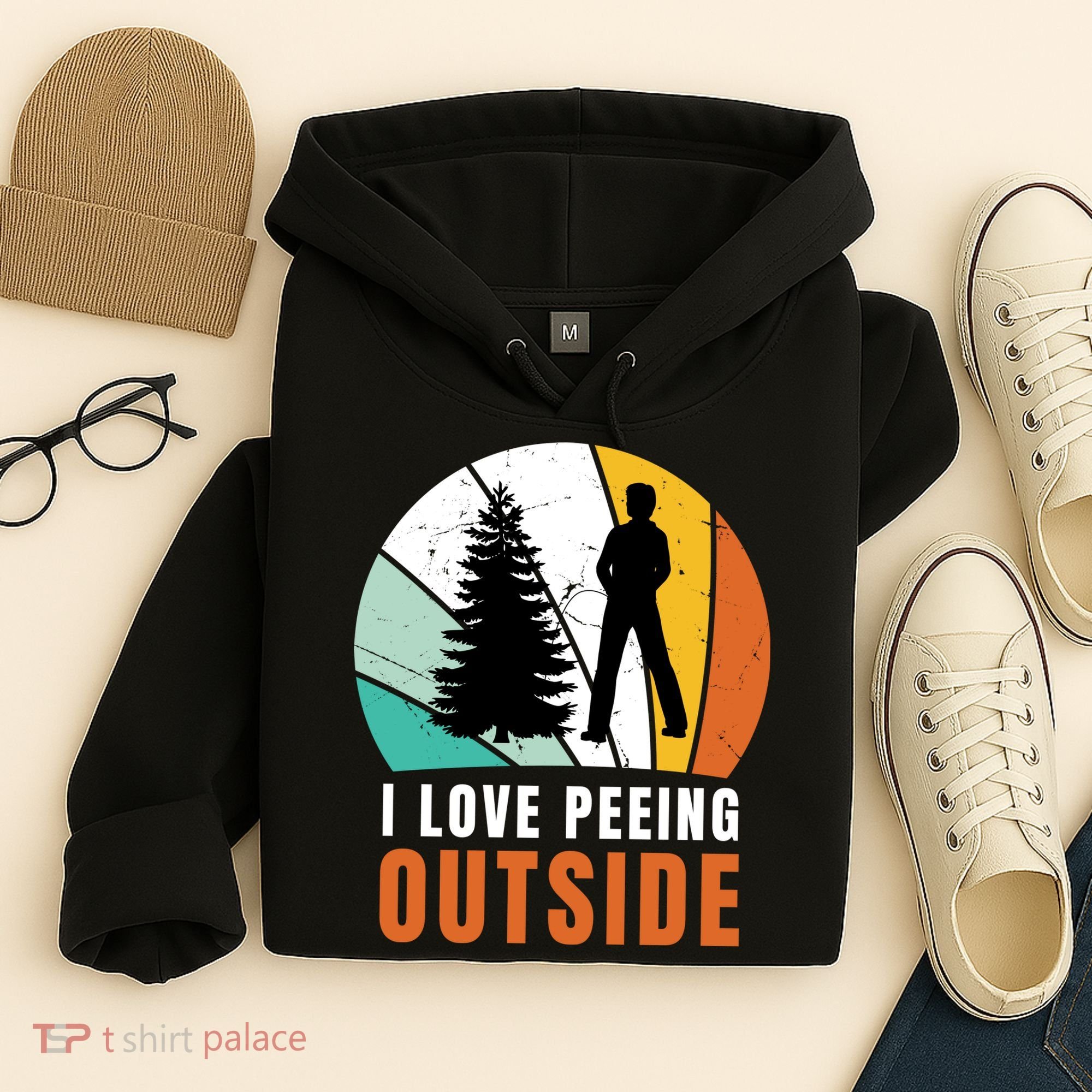 I Love Peeing Outside Hoodie