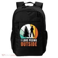 I Love Peeing Outside Backpack thumb 0