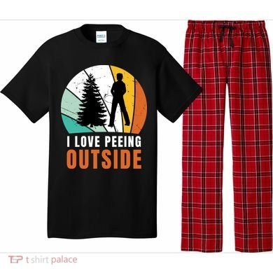 I Love Peeing Outside Pajama Set