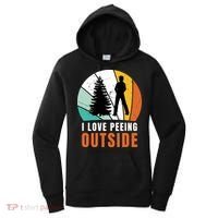 I Love Peeing Outside Women's Hoodie thumb 0