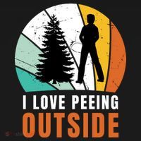 I Love Peeing Outside Mousepad thumb 1