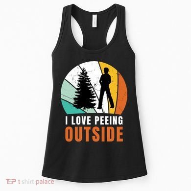 I Love Peeing Outside Women's Tank Top