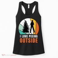 I Love Peeing Outside Women's Tank Top thumb 0
