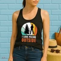 I Love Peeing Outside Women's Tank Top thumb 2