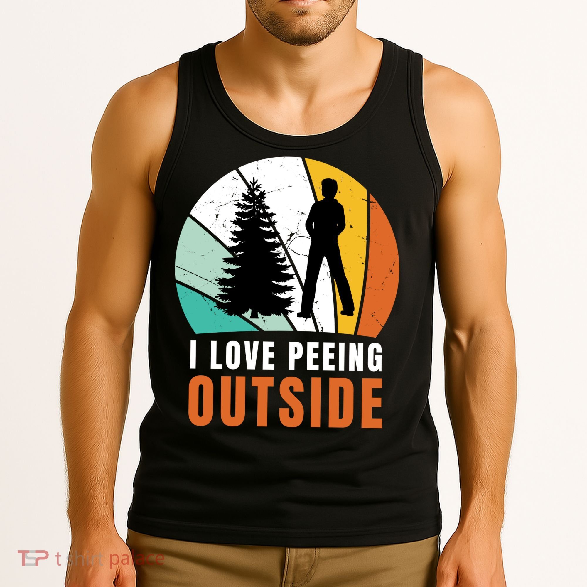 I Love Peeing Outside Tank Top