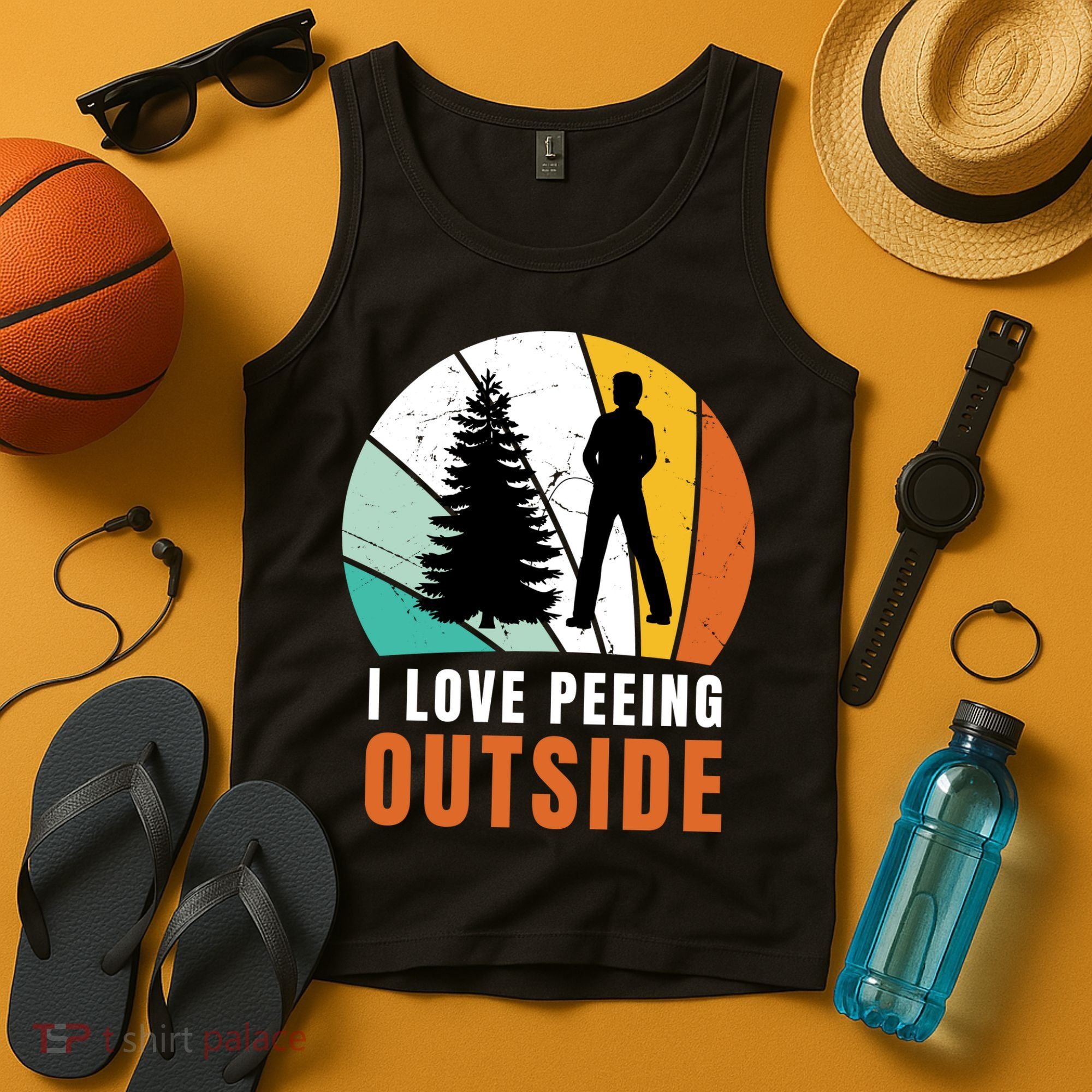 I Love Peeing Outside Tank Top