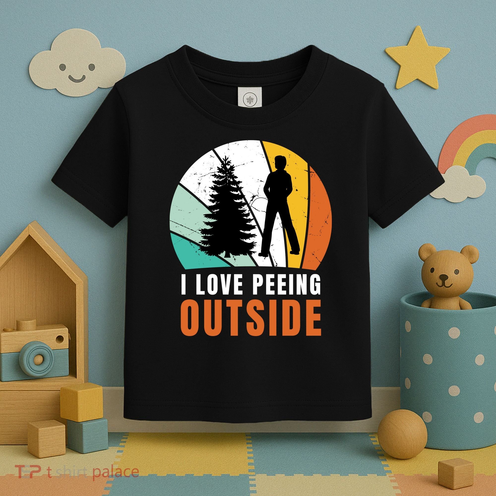 I Love Peeing Outside Toddler T-Shirt