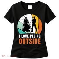 I Love Peeing Outside Women's T-Shirt thumb 0