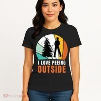 I Love Peeing Outside Women's T-Shirt thumb 4