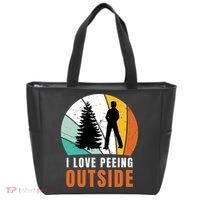 I Love Peeing Outside Tote Bag thumb 0