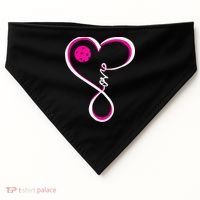 I Love Pickleball For Women TShirt USA-Made Doggie Bandana thumb 0