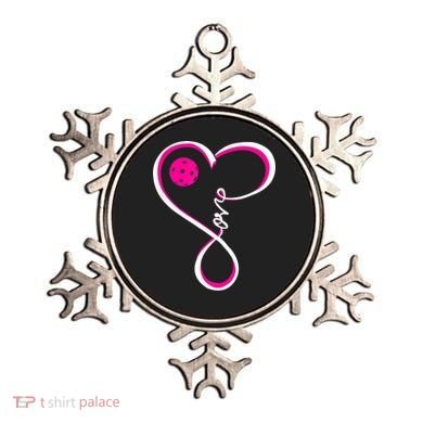 I Love Pickleball For Women TShirt Ornament