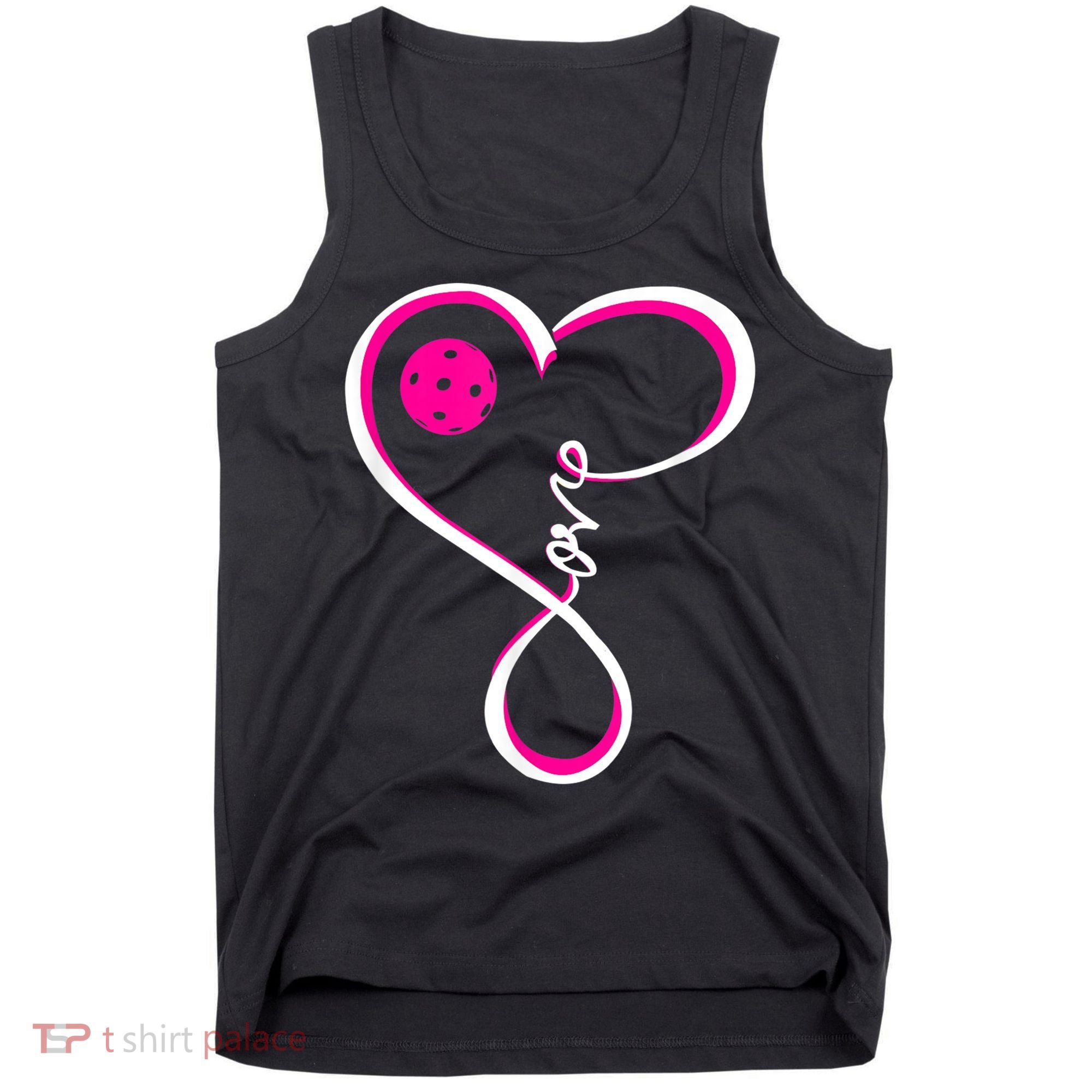 I Love Pickleball For Women TShirt Tank Top