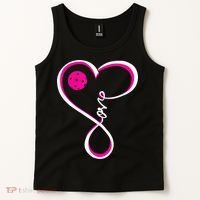 I Love Pickleball For Women TShirt Tank Top thumb 2