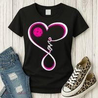 I Love Pickleball For Women TShirt Women's T-Shirt thumb 3
