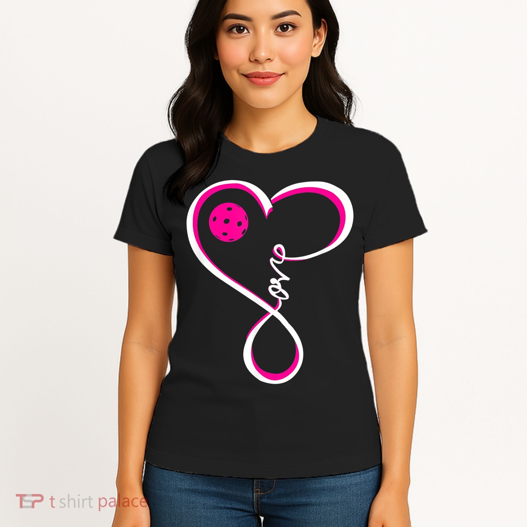 I Love Pickleball For Women TShirt Women's T-Shirt
