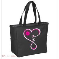 I Love Pickleball For Women TShirt Tote Bag thumb 2