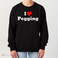 I Love Pegging With A Heart Women's Sweatshirt thumb 0