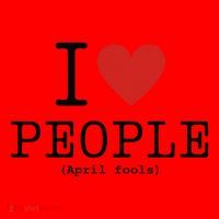 I Love People April Fools Day Funny April Fools Santa Hat thumb 1