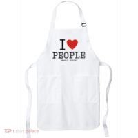 I Love People April Fools Day Funny April Fools Apron thumb 0