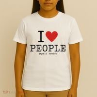 I Love People April Fools Day Funny April Fools T-Shirt thumb 4