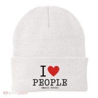 I Love People April Fools Day Funny April Fools Beanie thumb 0