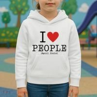 I Love People April Fools Day Funny April Fools Kids Hoodie thumb 3