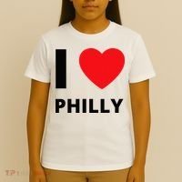 I Love Philly Heart Pennsylvania Love Fan Apparel T-Shirt thumb 4