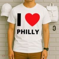 I Love Philly Heart Pennsylvania Love Fan Apparel T-Shirt thumb 6