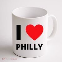 I Love Philly Heart Pennsylvania Love Fan Apparel Coffee Mug thumb 1