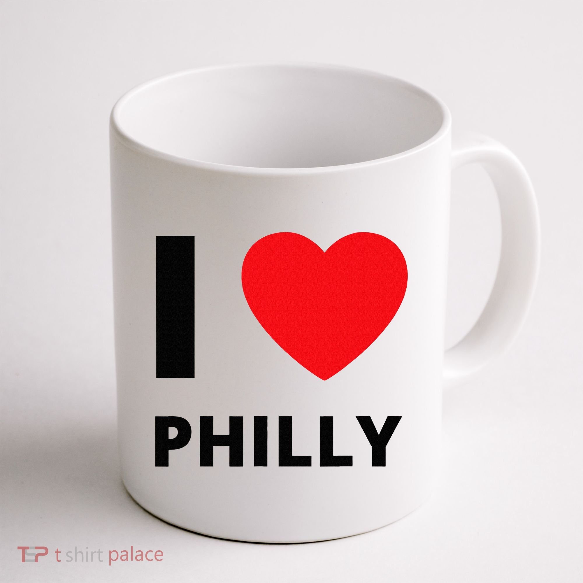 I Love Philly Heart Pennsylvania Love Fan Apparel Coffee Mug