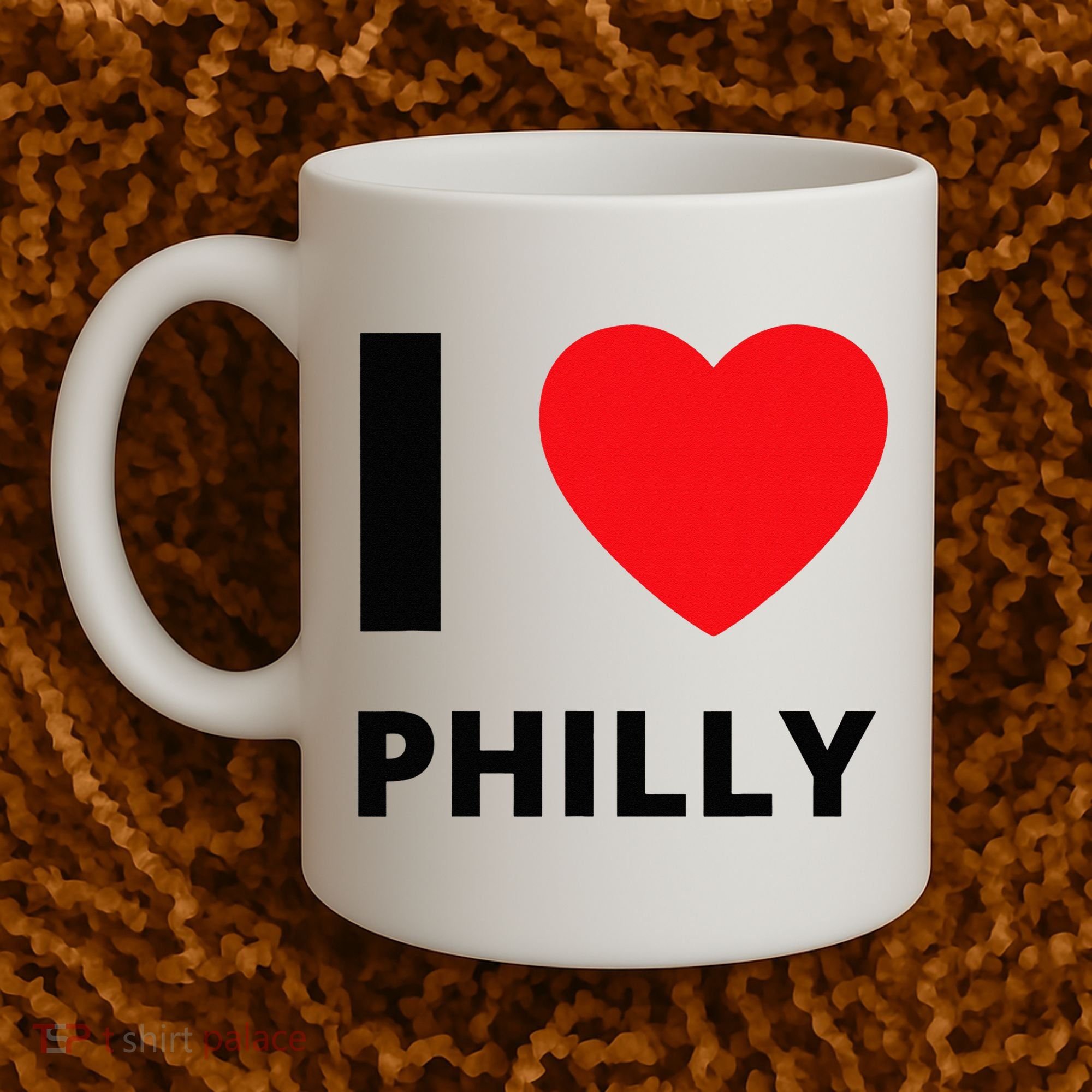 I Love Philly Heart Pennsylvania Love Fan Apparel Coffee Mug