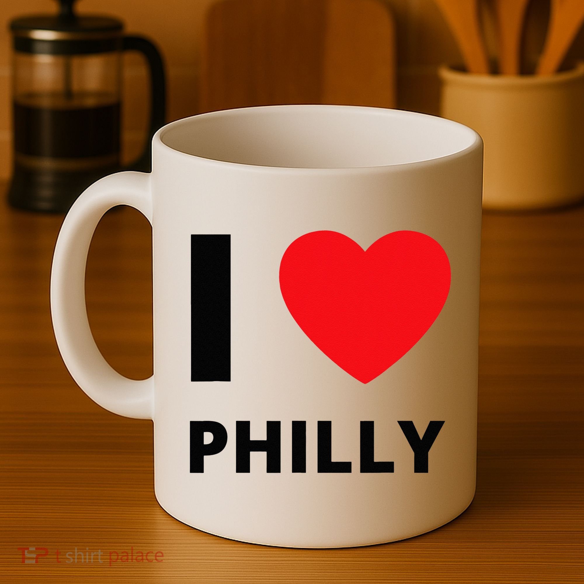 I Love Philly Heart Pennsylvania Love Fan Apparel Coffee Mug