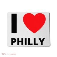 I Love Philly Heart Pennsylvania Love Fan Apparel Mousepad thumb 0