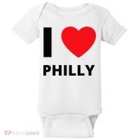 I Love Philly Heart Pennsylvania Love Fan Apparel Baby Bodysuit thumb 0