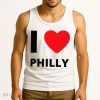 I Love Philly Heart Pennsylvania Love Fan Apparel Tank Top thumb 3