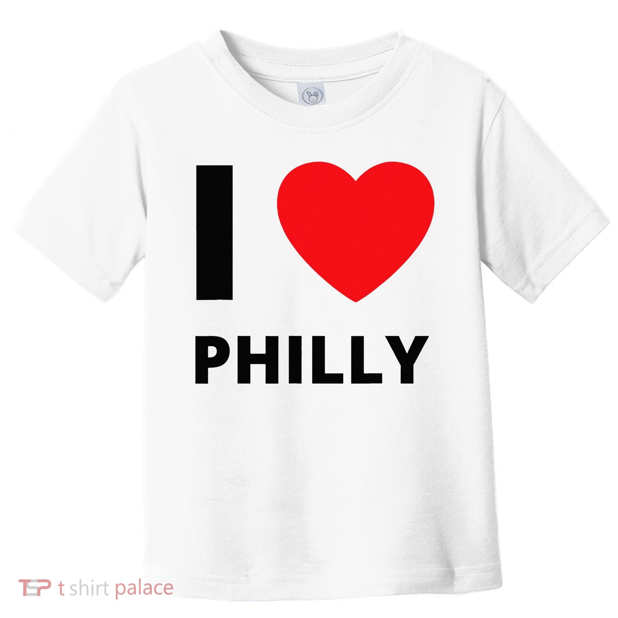 I Love Philly Heart Pennsylvania Love Fan Apparel Toddler T-Shirt