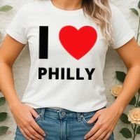 I Love Philly Heart Pennsylvania Love Fan Apparel Women's T-Shirt thumb 2