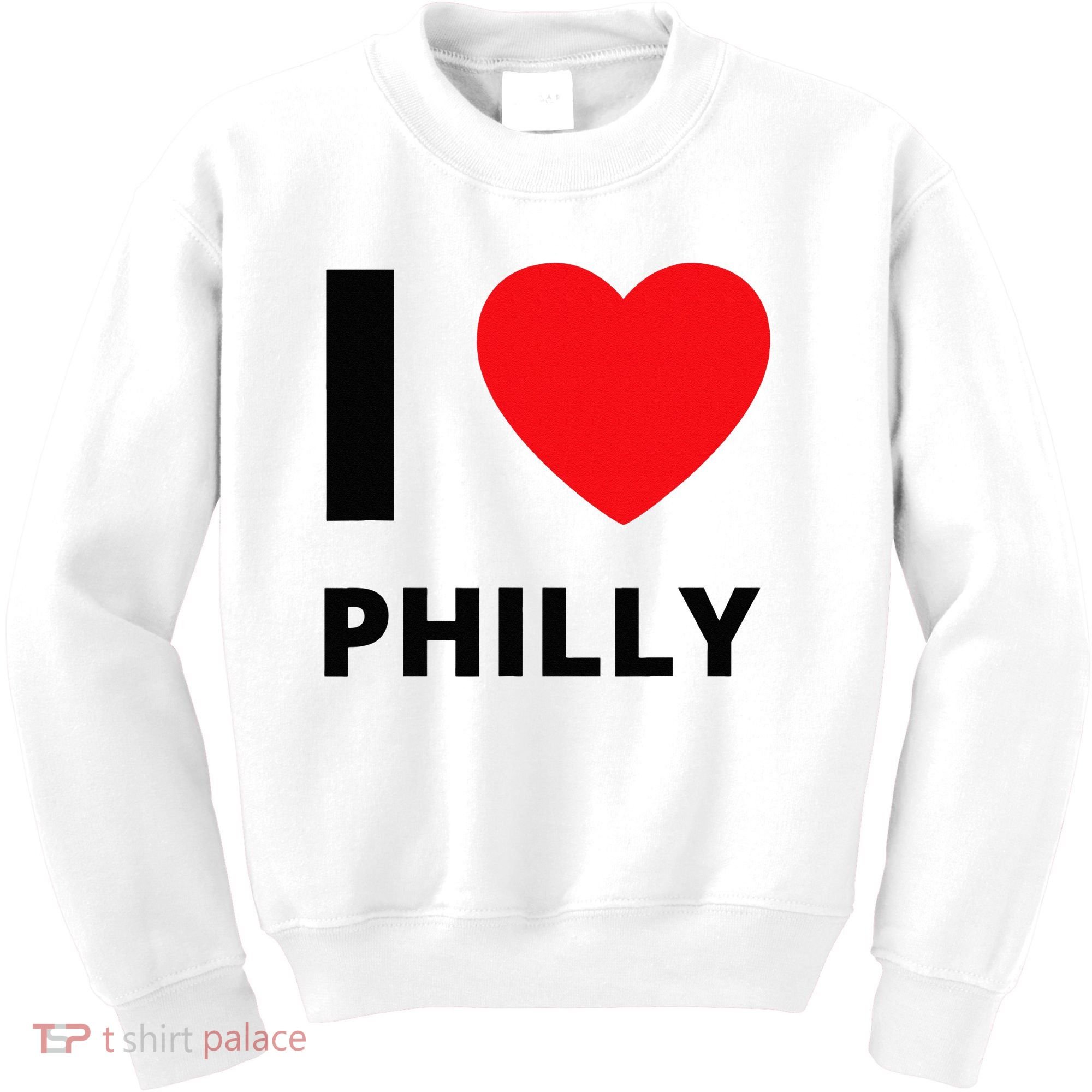 I Love Philly Heart Pennsylvania Love Fan Apparel Kids Sweatshirt