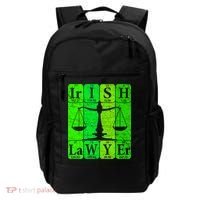 Irish Lawyer Periodic Table Elets Nerd Attorney Gift Backpack thumb 0