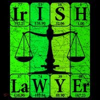 Irish Lawyer Periodic Table Elets Nerd Attorney Gift Coffee Mug thumb 5