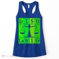 Irish Lawyer Periodic Table Elets Nerd Attorney Gift Women's Tank Top thumb 0