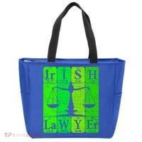 Irish Lawyer Periodic Table Elets Nerd Attorney Gift Tote Bag thumb 0