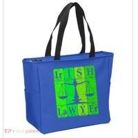 Irish Lawyer Periodic Table Elets Nerd Attorney Gift Tote Bag thumb 2