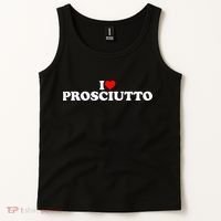 I Love Prosciutto I Heart Prosciutto Io Amo Prosciutto Tank Top thumb 2