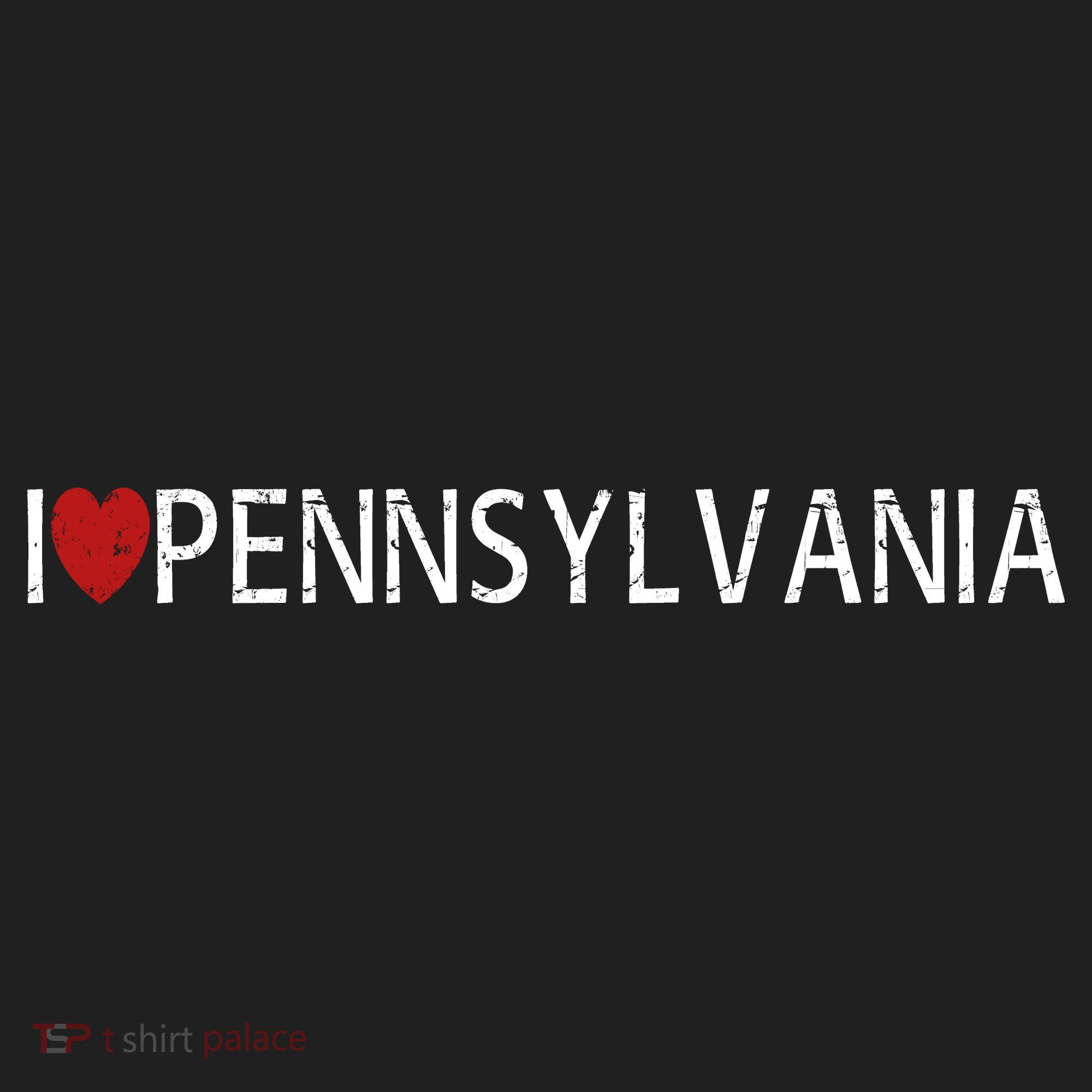 I Love Pennsylvania Women's Sweatshirt