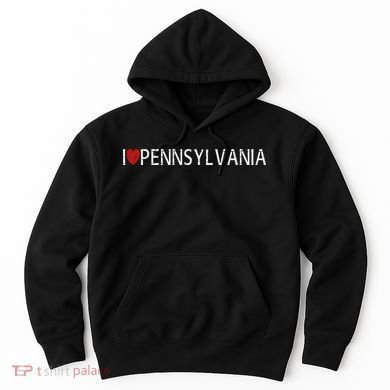 I Love Pennsylvania Hoodie