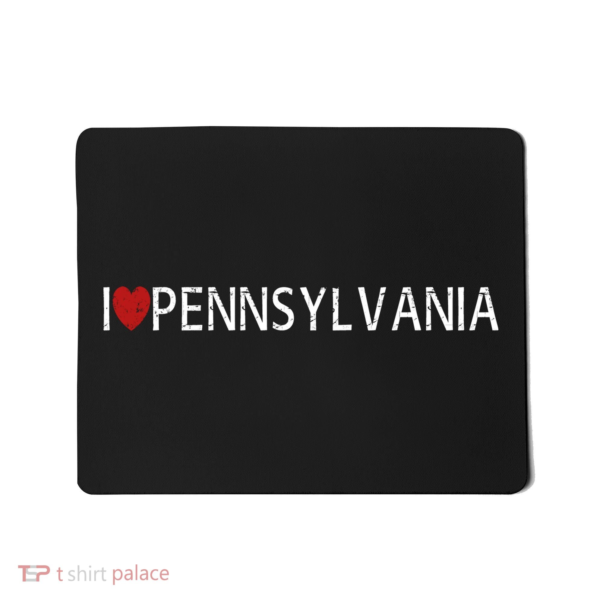 I Love Pennsylvania Mousepad